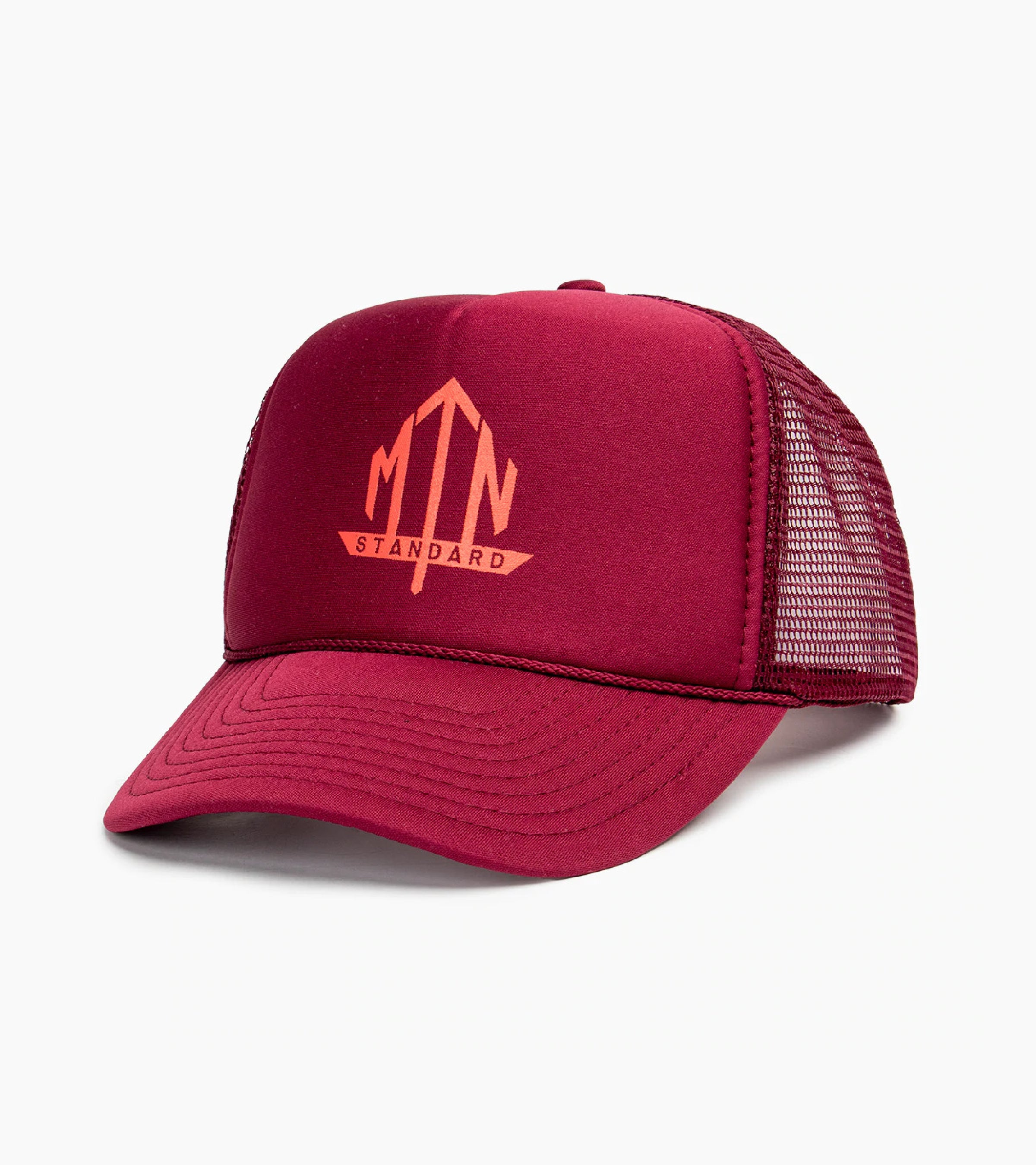 Aspen Trucker Hat - Maroon