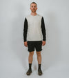 [cream / black]