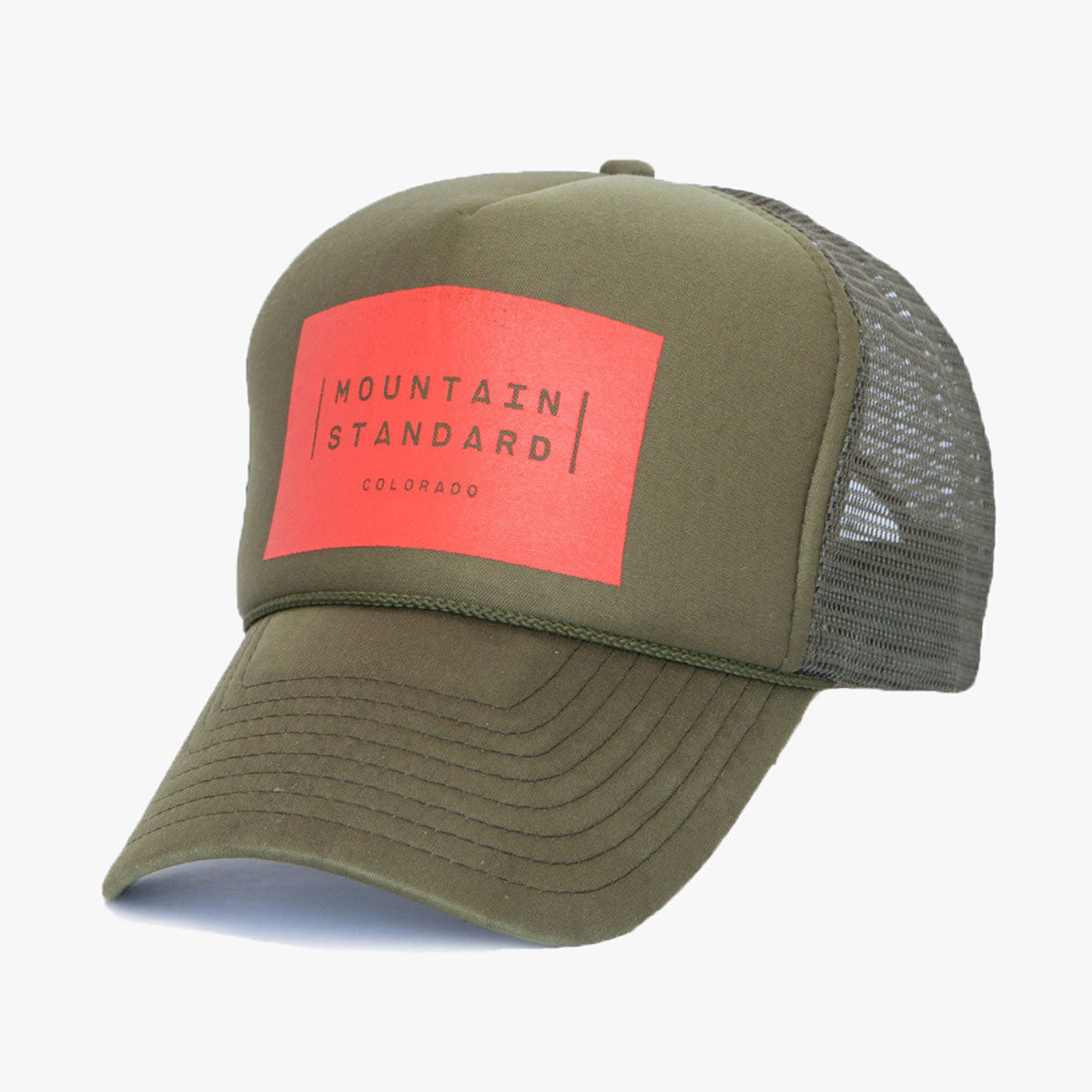 Logo Block Trucker Hat