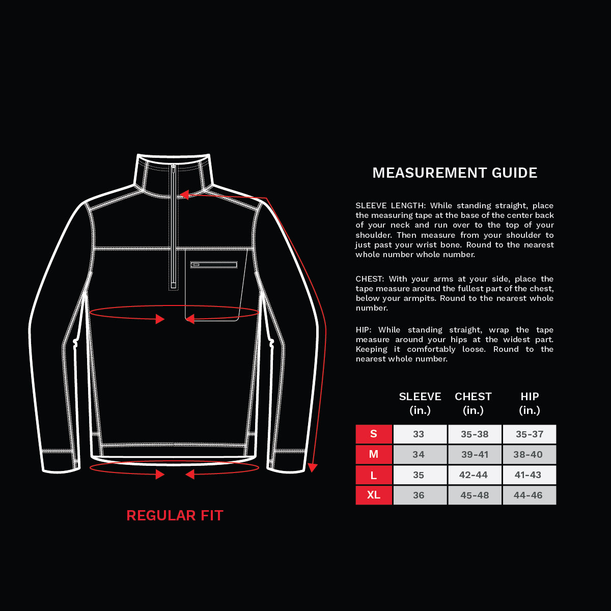 Men's 1/4 Zip Grid Fleece