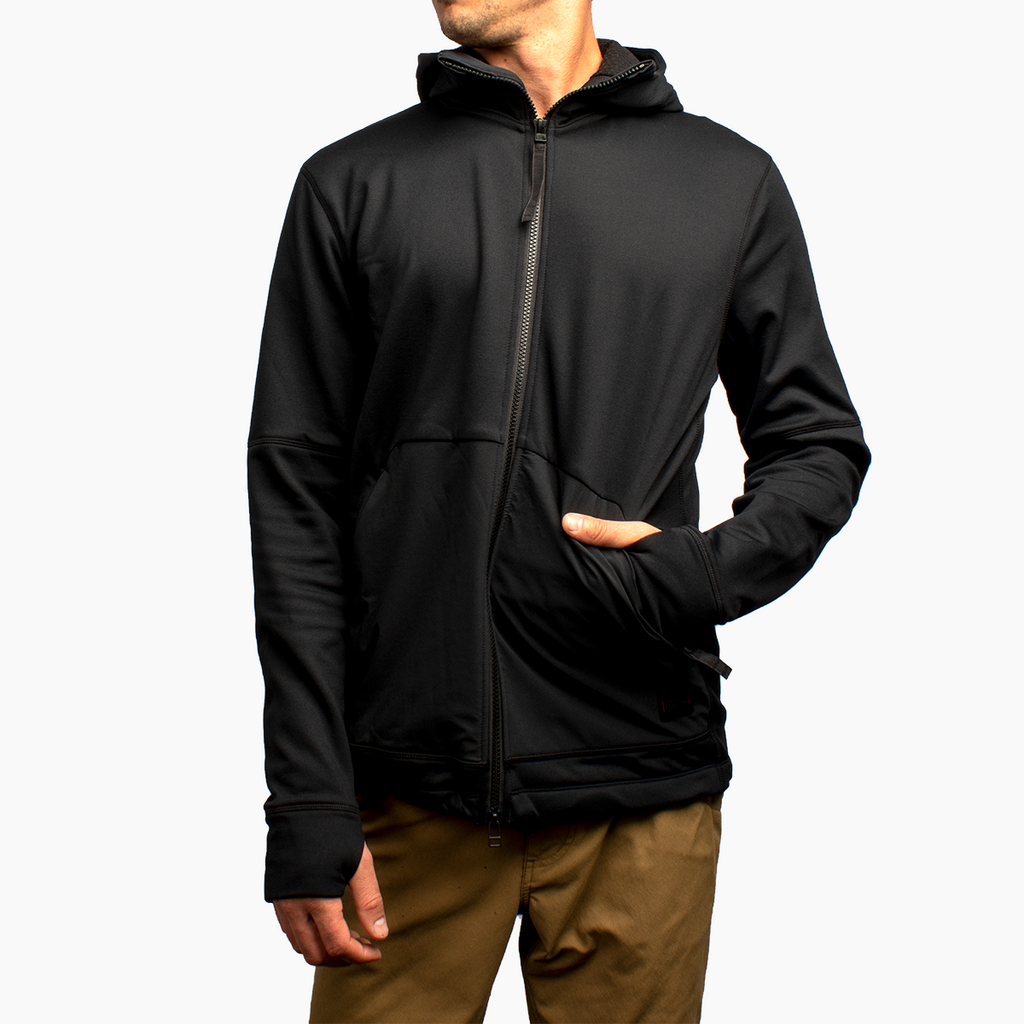 Men's MTN Utility Hoodie - Black | Mountain Standard LLC