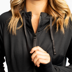 Women's MTN Utility Hoodie - Black