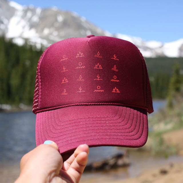 Glyphs Trucker Hat